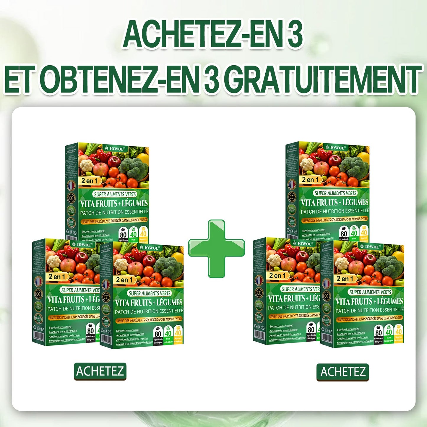 FR Patch Nutritivo Essenziale Vita Frutta e Verdura