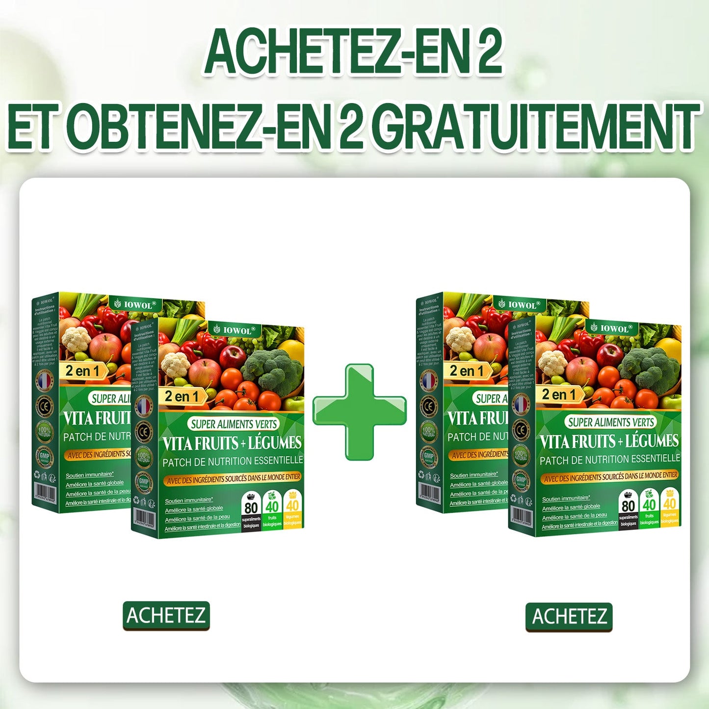 FR Patch Nutritivo Essenziale Vita Frutta e Verdura