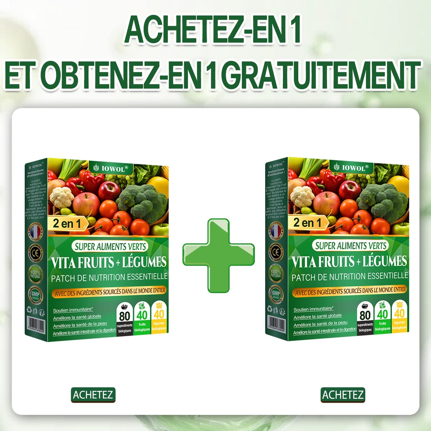 FR Patch Nutritivo Essenziale Vita Frutta e Verdura